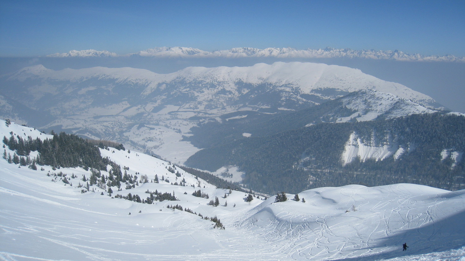 Vers Gresse en Vercors, et le Baconnet