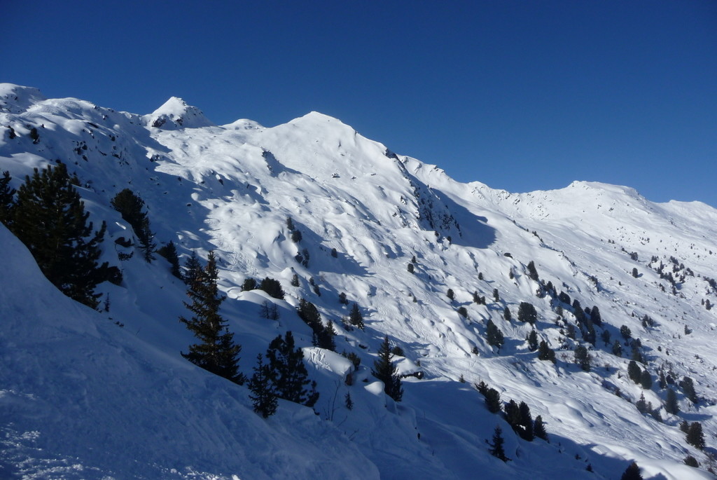 Paysage juste avant la cabanne