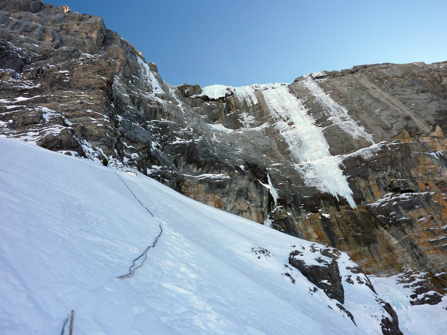 Cirque de Gavarnie - Pentes sous le 3eme étage