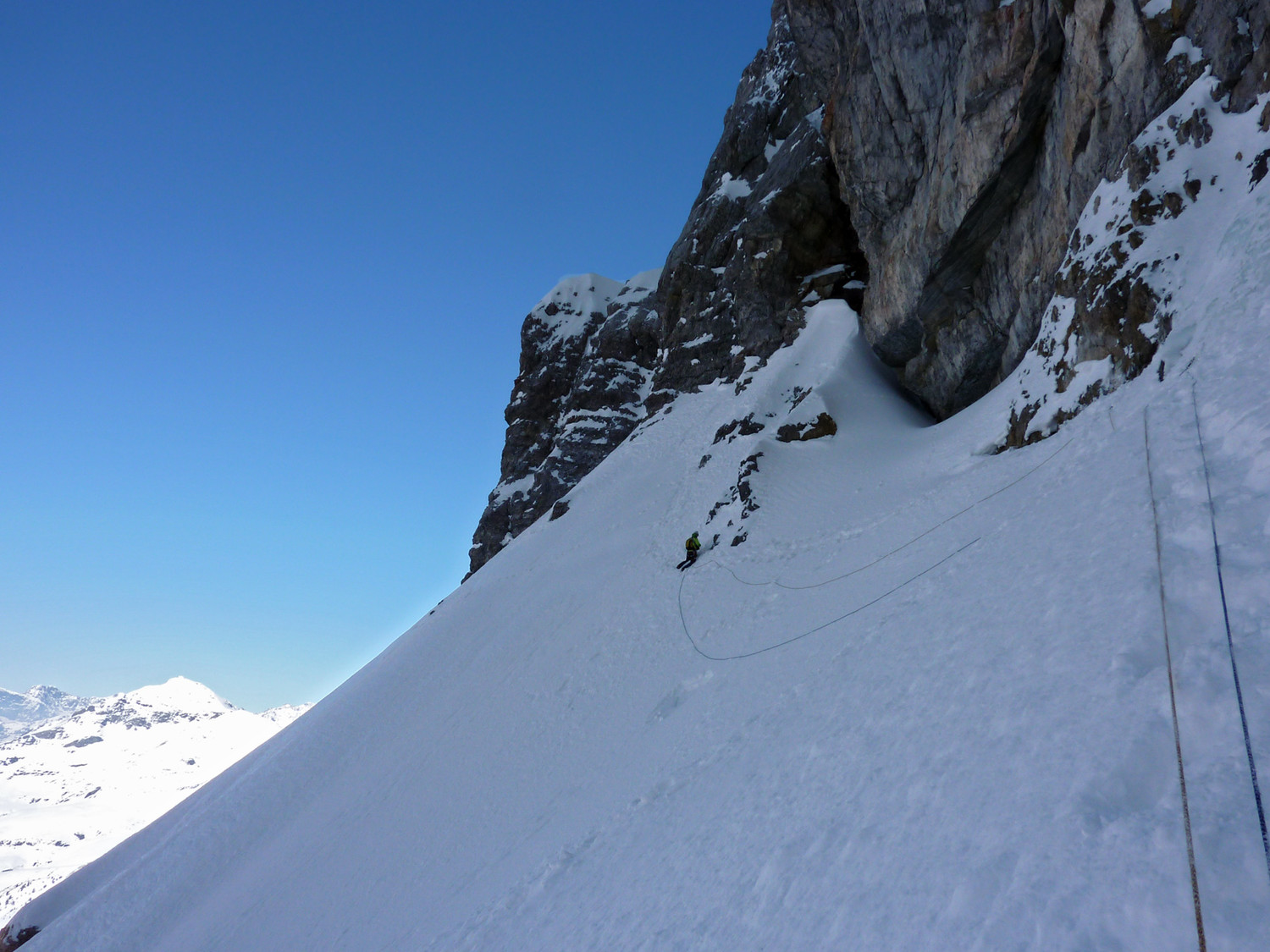 Cirque de Gavarnie - Pentes sous le 3eme étage