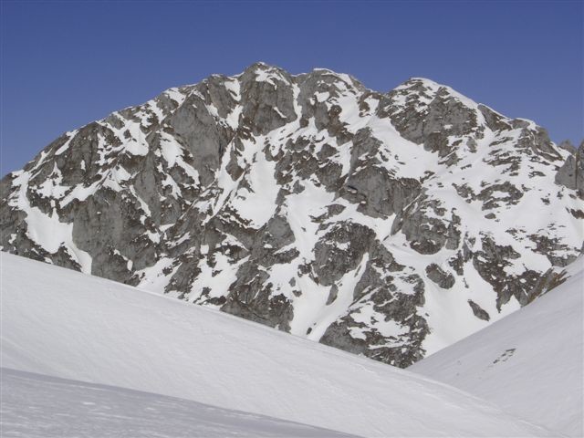 Dent d'Oche face sud