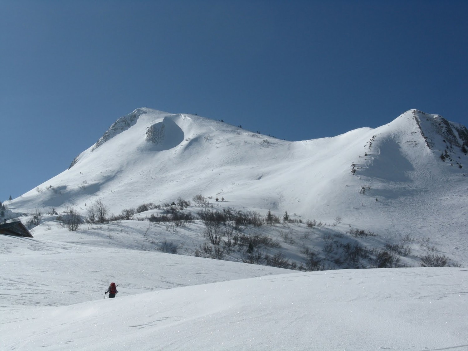 face nord pointe des arces