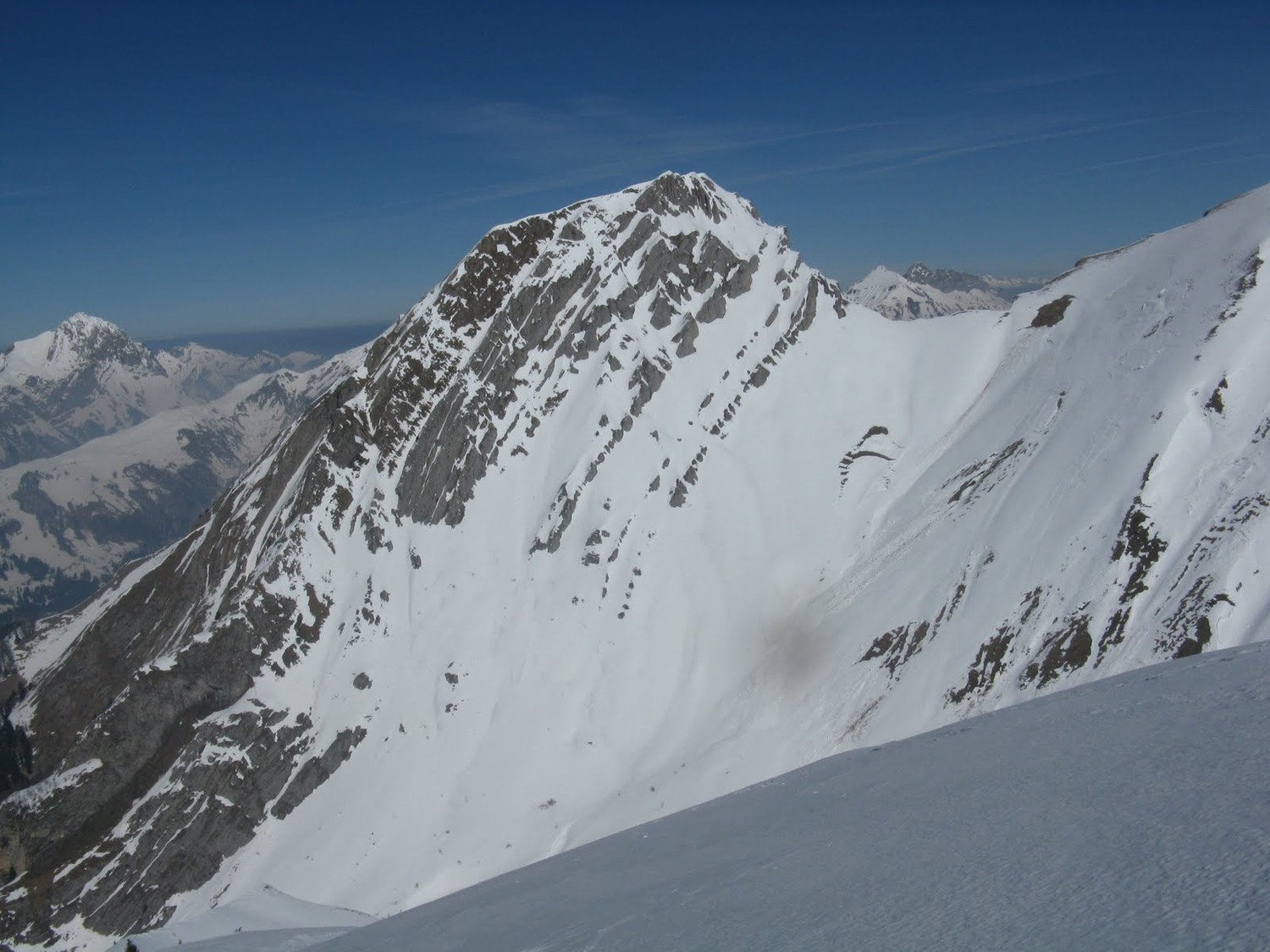 Face sud du Pecloz