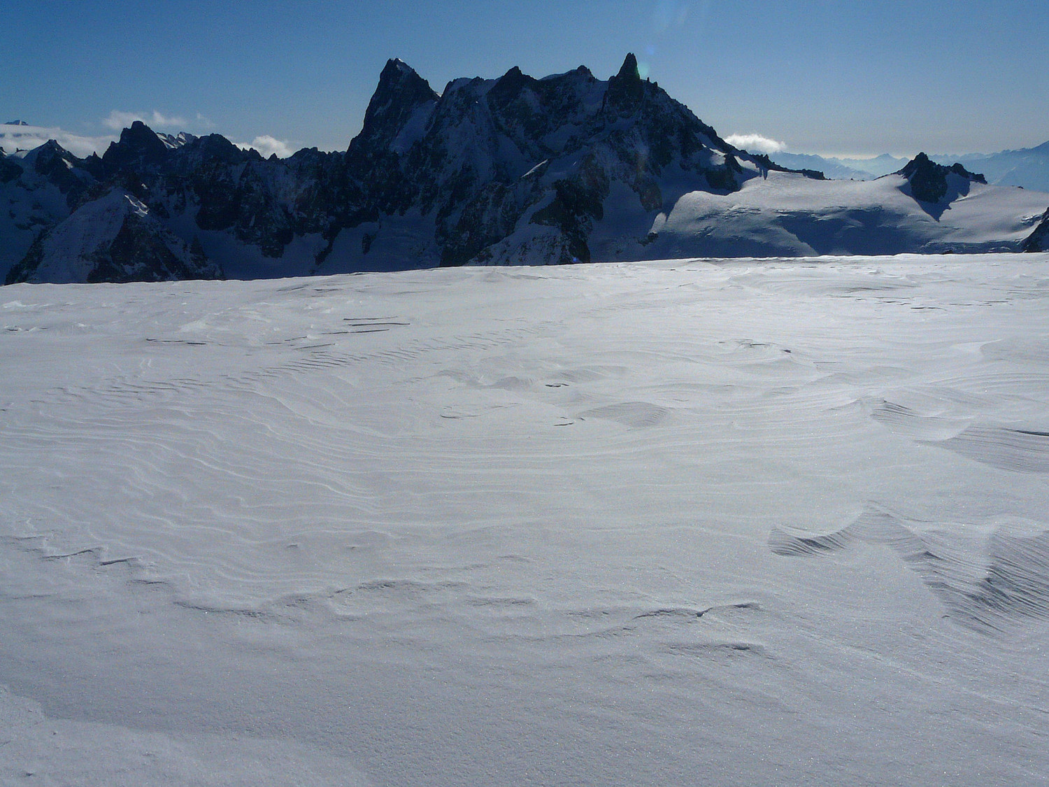 Une neige bien dure