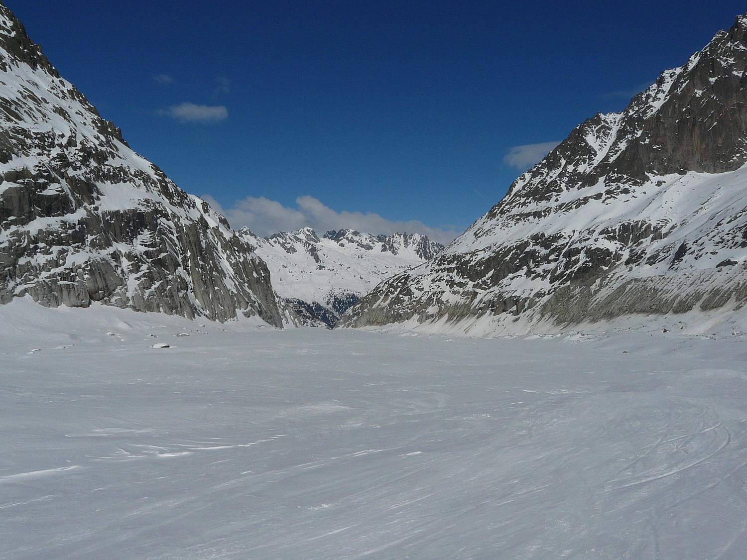 Une Mer de Glace bien déserte