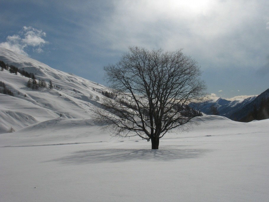 Départ sous le soleil...