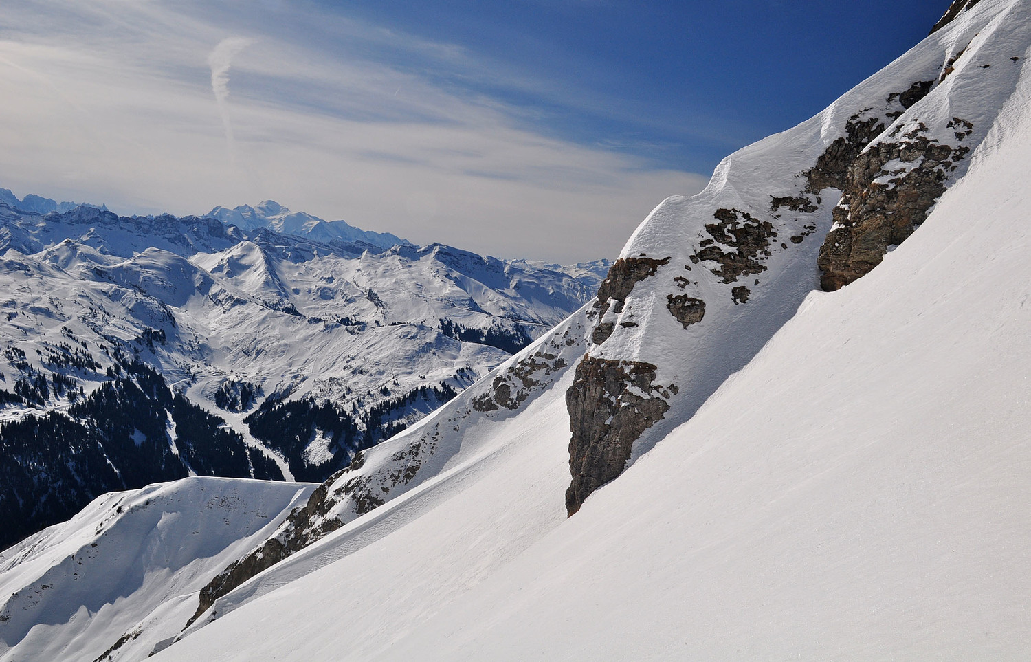 Descente face E Grange