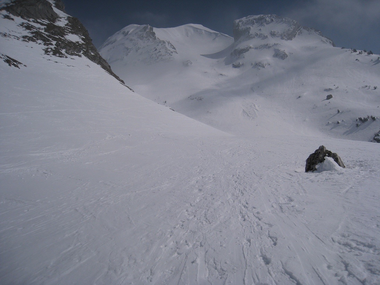 Charvin - vue depuisplateau(1650m)