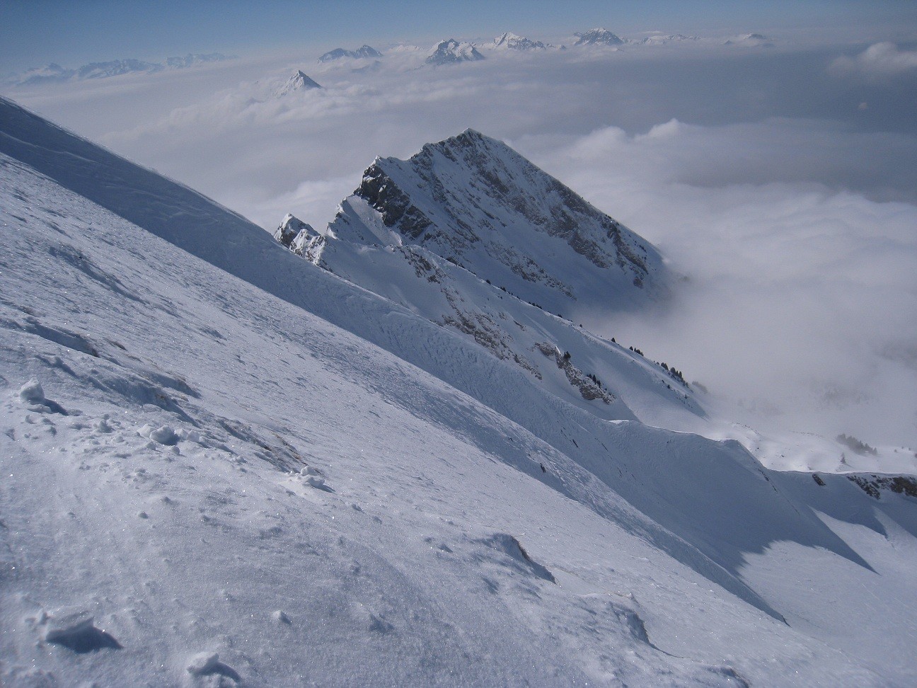 Charvin - en montant face West