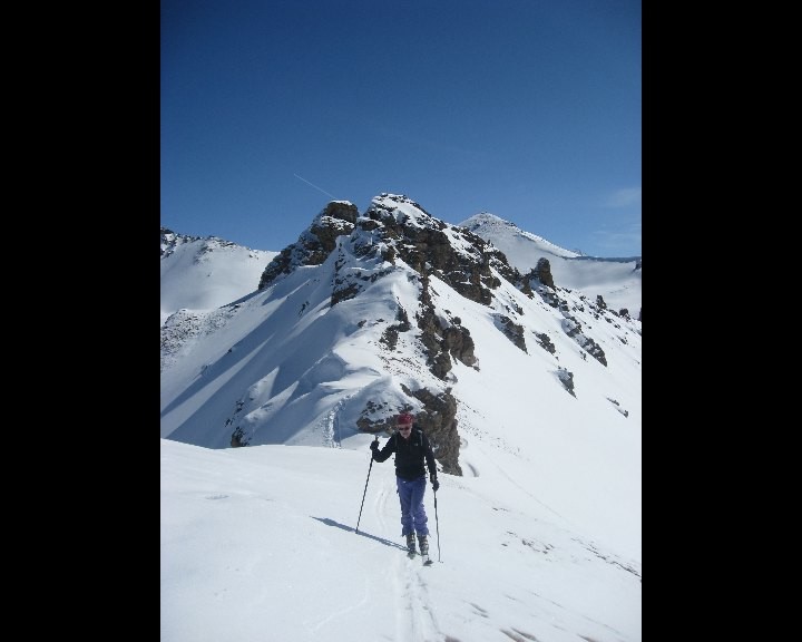Le P.2902 sur l'arête de la Maya
