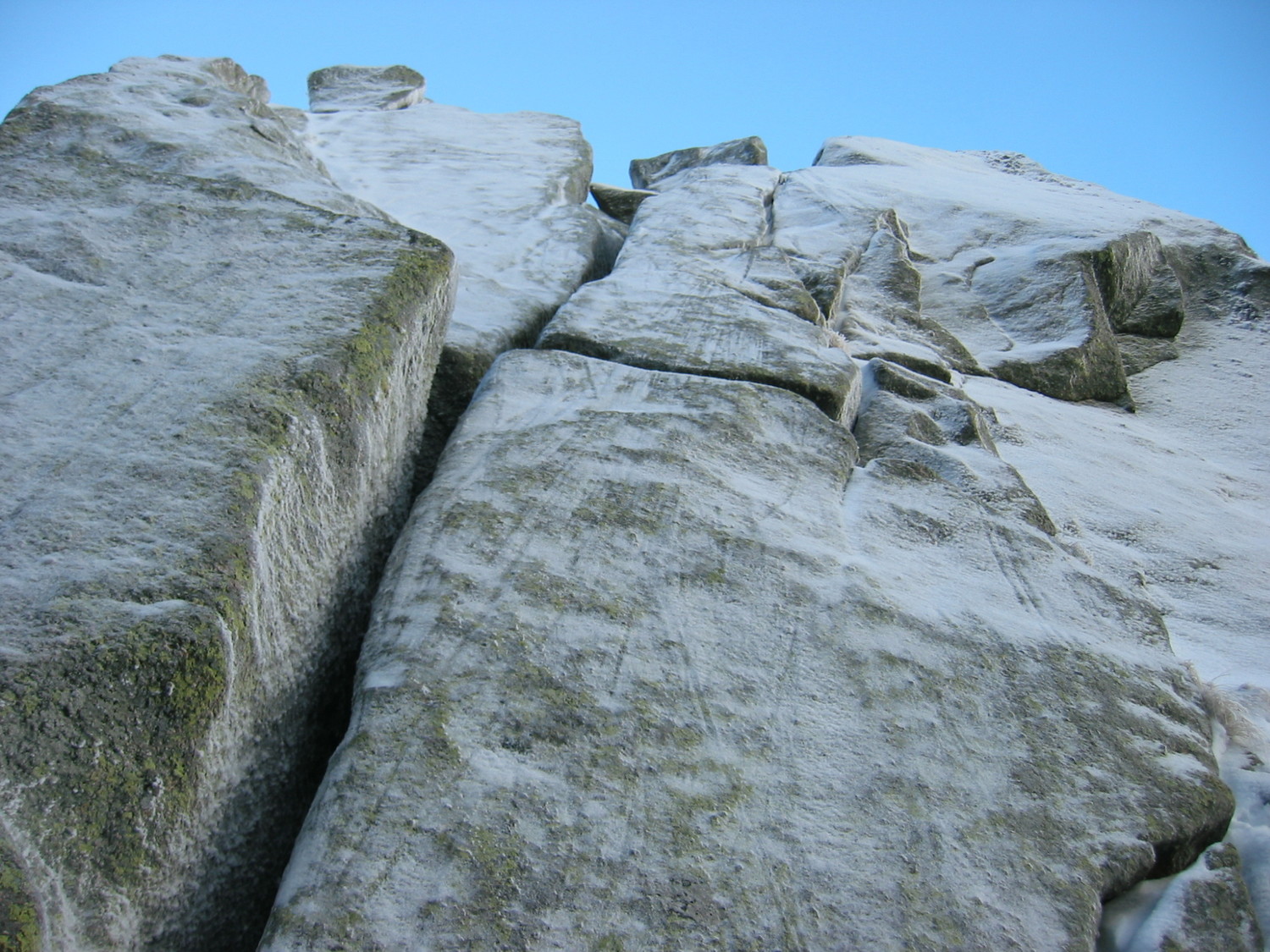 Fissure en vieux granit aux Spitzkopf
