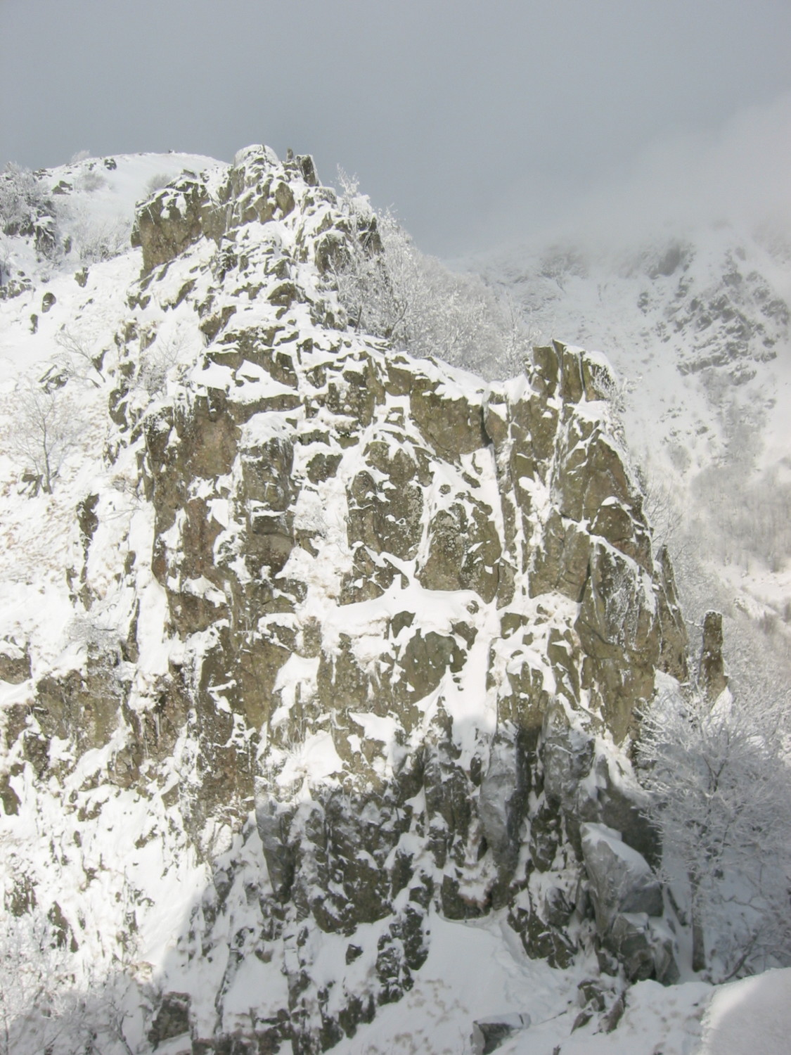 Le ressaut final des Spitzkopf
