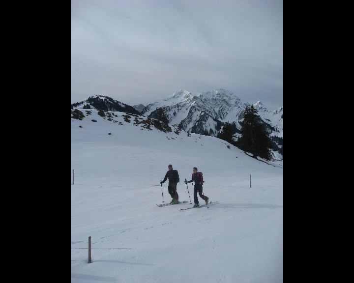 Depuis Jansegg, vue sue Cheval Blanc et la Hochmatt