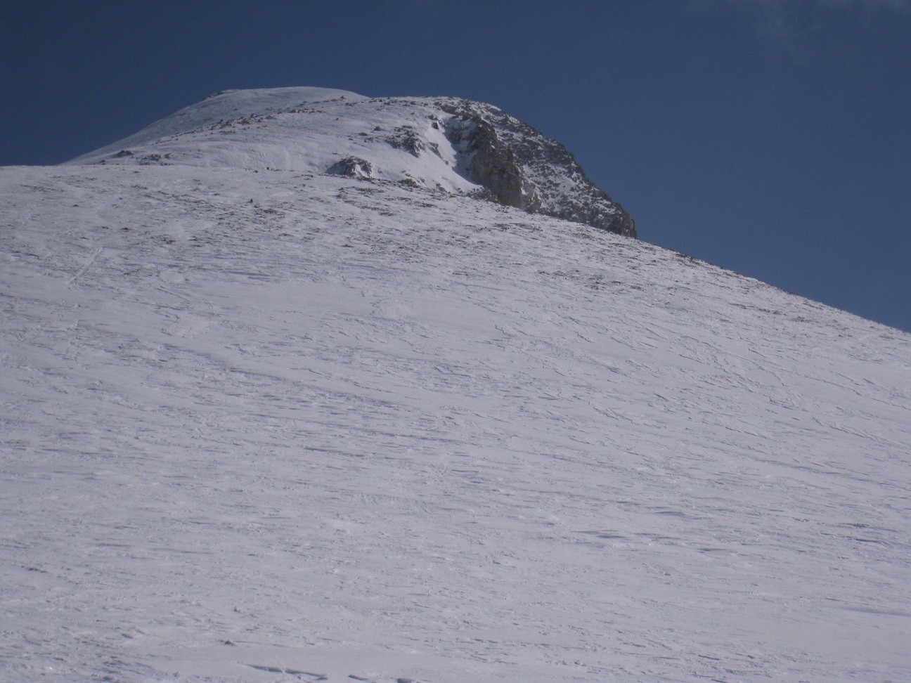 Pointe d'Areu - la partie finale