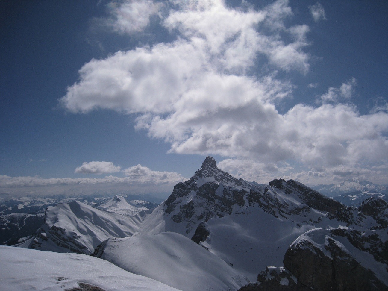 Pointe Percée - vue depuis Point d'Areu