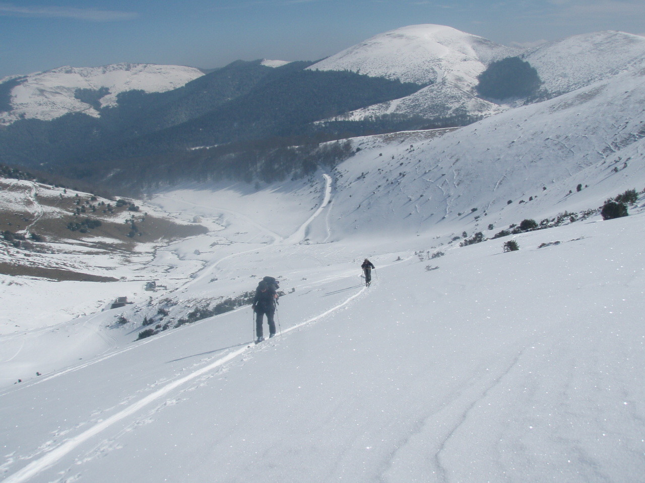 La montée et la vallée de Payolle
