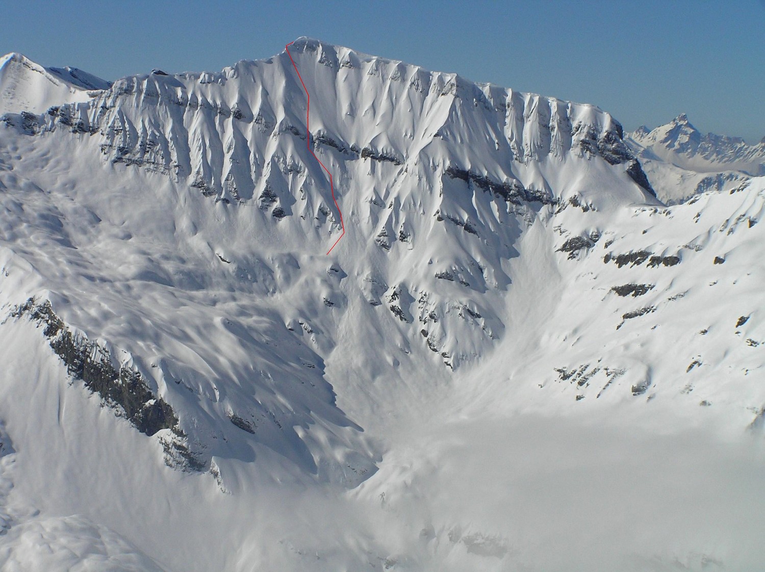 L'itinéraire utilisé sur cette belle photo empruntée à Willy Bourgeois