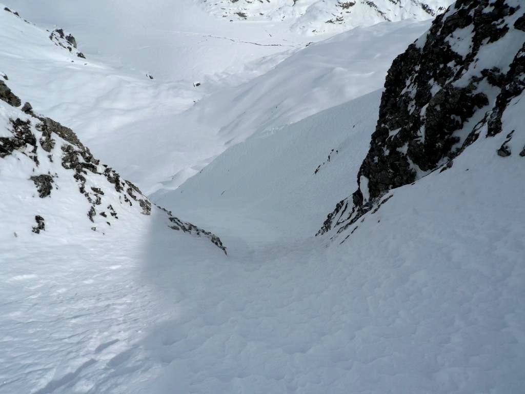 L'étroiture (=couloir de gauche)