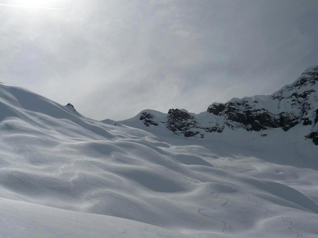 Glacier de la Finive en belle neige