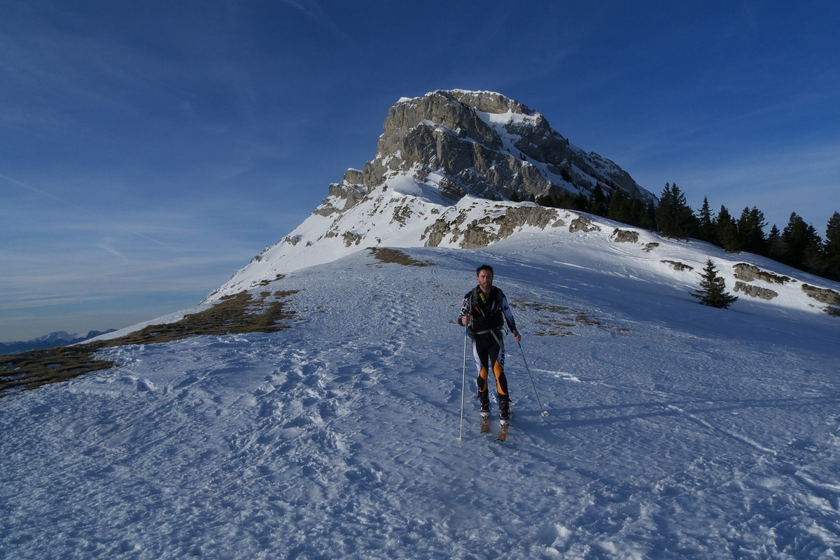 Arrivée au col de l'Arc