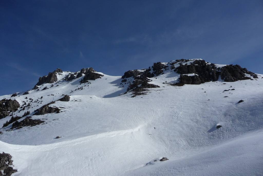 replat sous le col