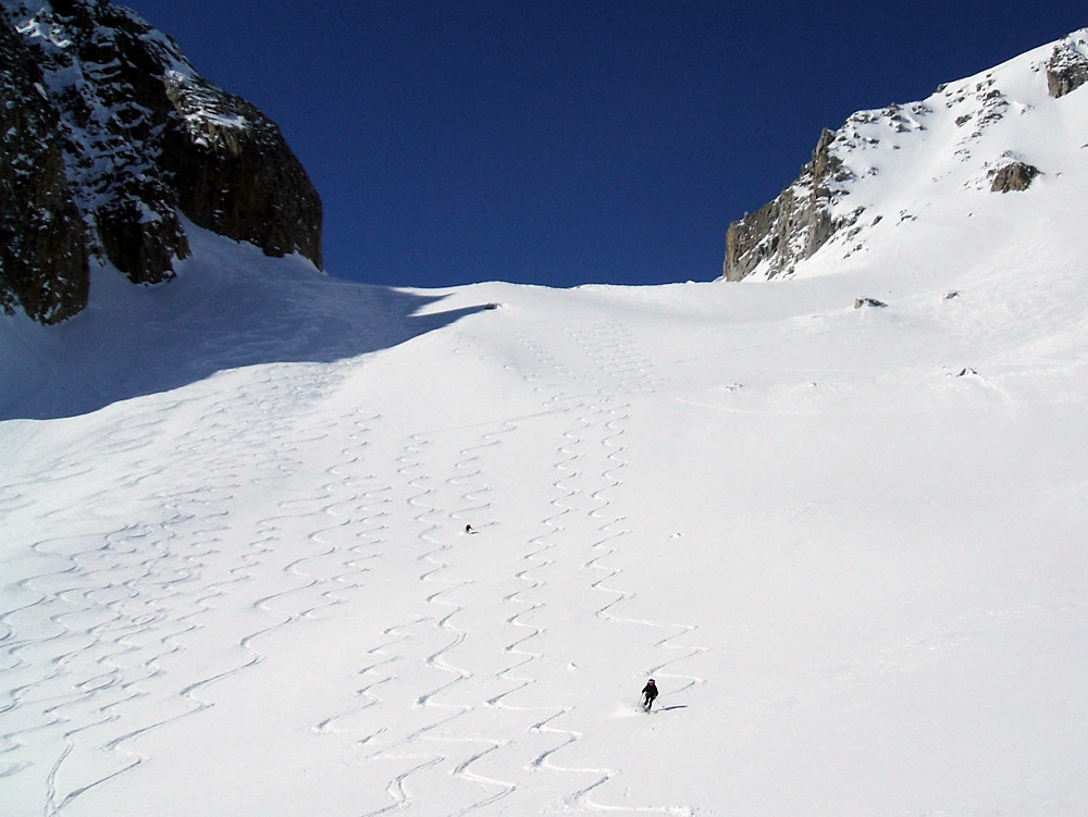 discesa dal Gerenpass