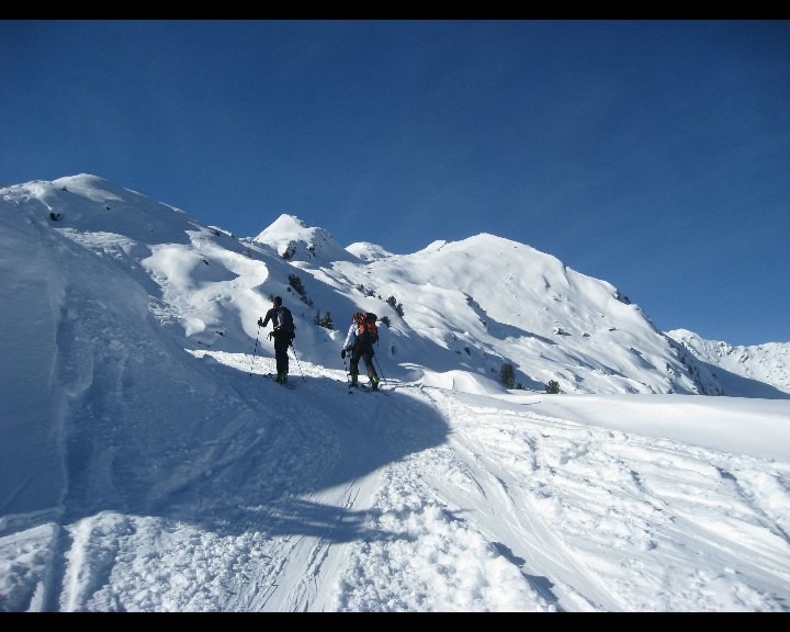 En route vers le sommet du Rogneux