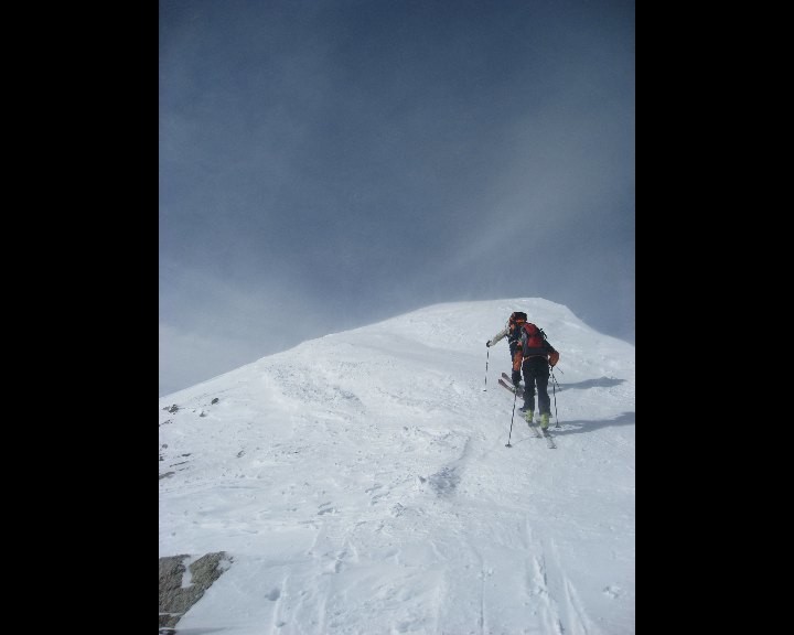 Arrivée au sommet du Rogneux