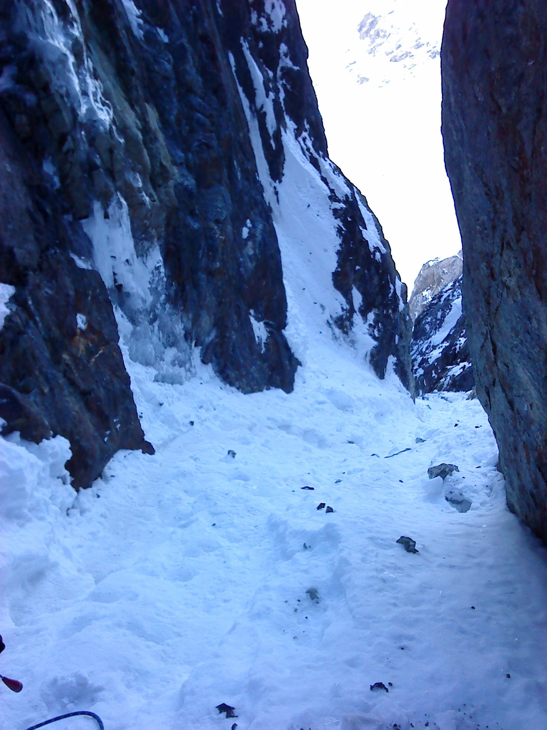 En bas de la cascade