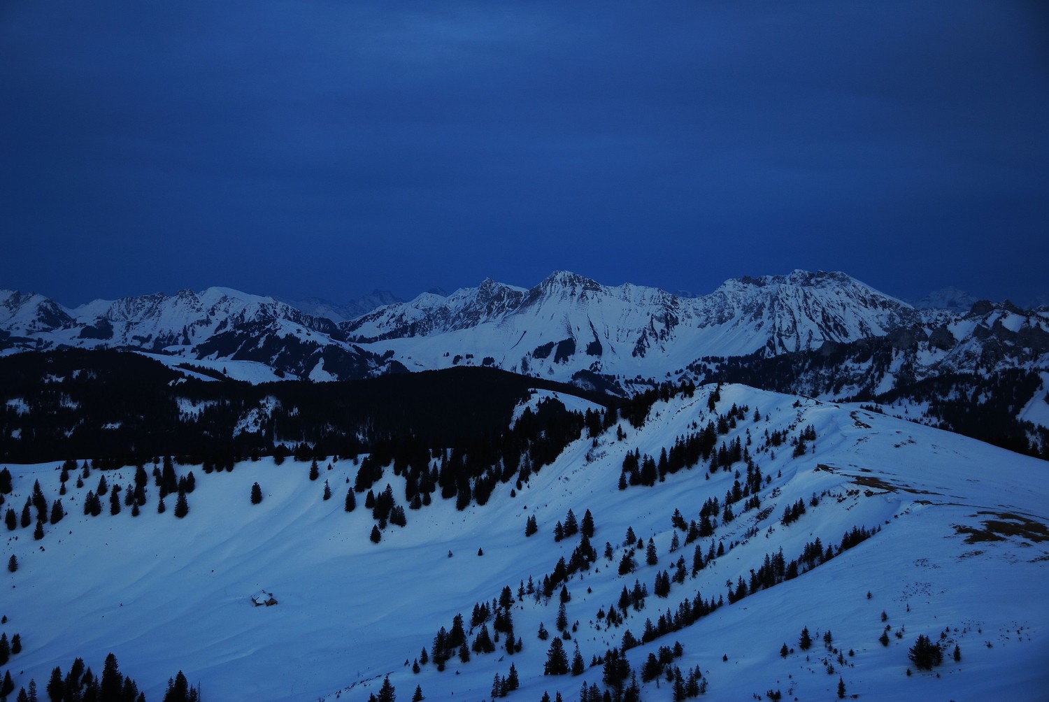 De la Berra, vue en direction du Kaiseregg