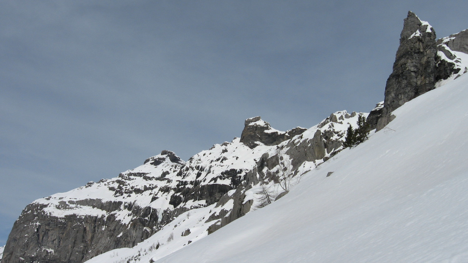 Vers la Pointe de Platé