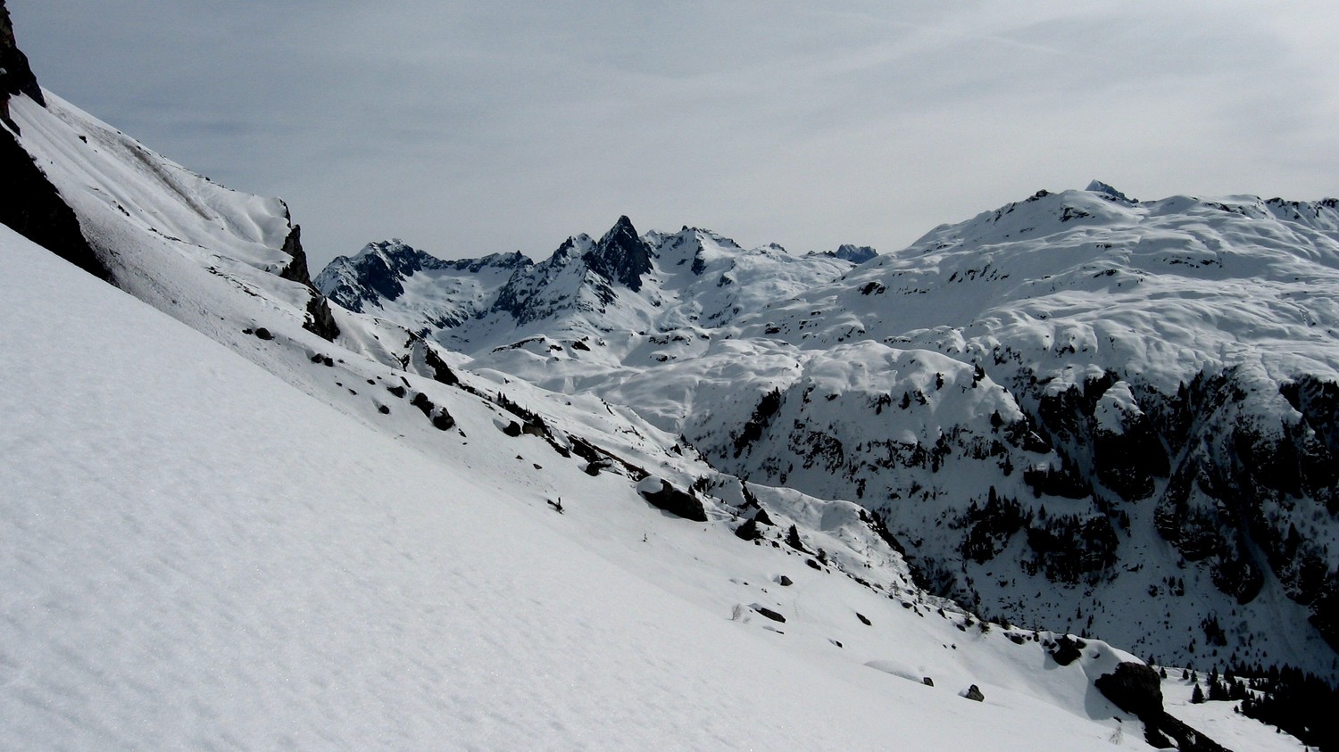 Vers les Aiguilles Rouges