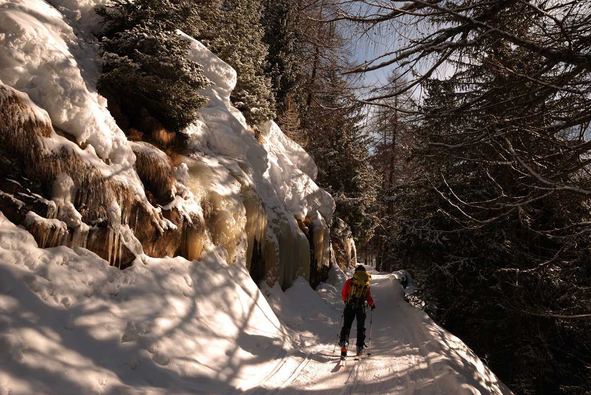 Dans la montée au Rifugio Saoseo (Val Poschiavo, Grisons)
