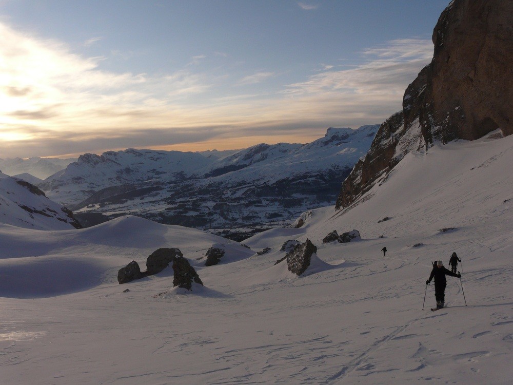 In the Grand Villard valley
