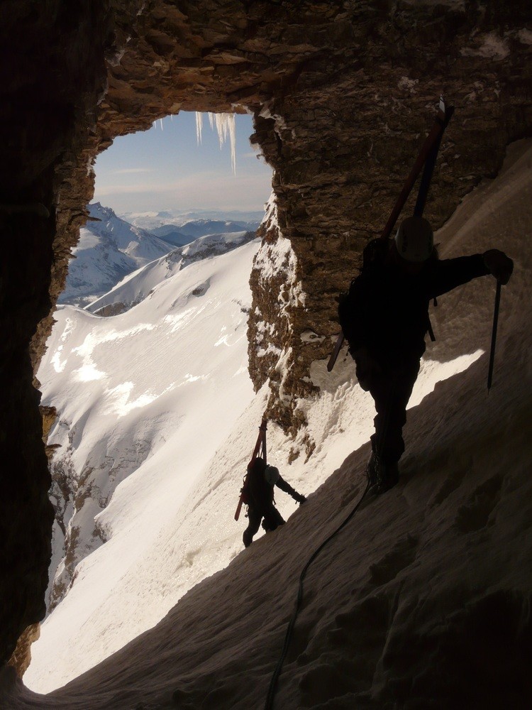 Entrance to the tunnel