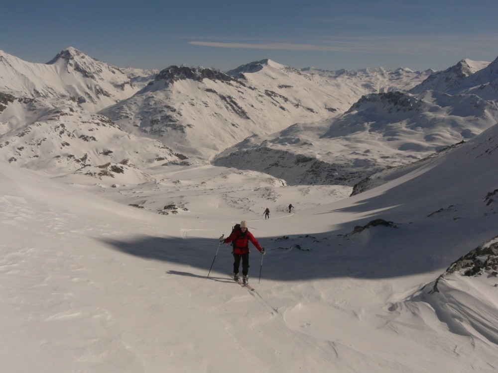 Vers 3000m...