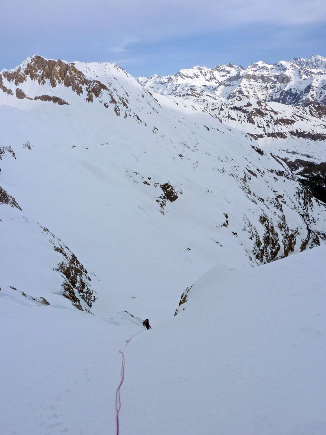 Cirque de Gavarnie - Sortie du la 2eme banquette