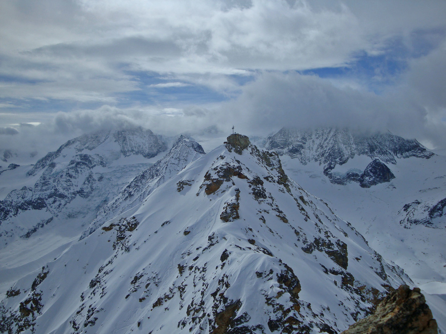 Cassorte: autre coté du col l'antenne