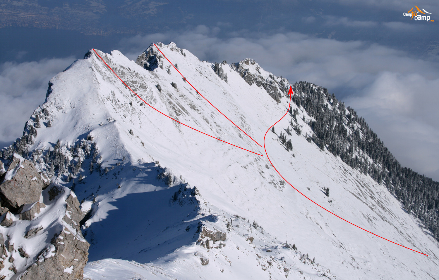Croix de la Lé - face SE