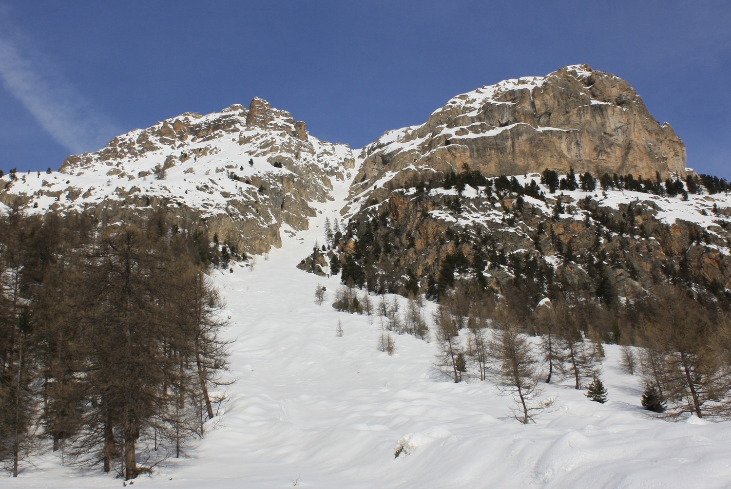 Le couloir SE du Petit Puy