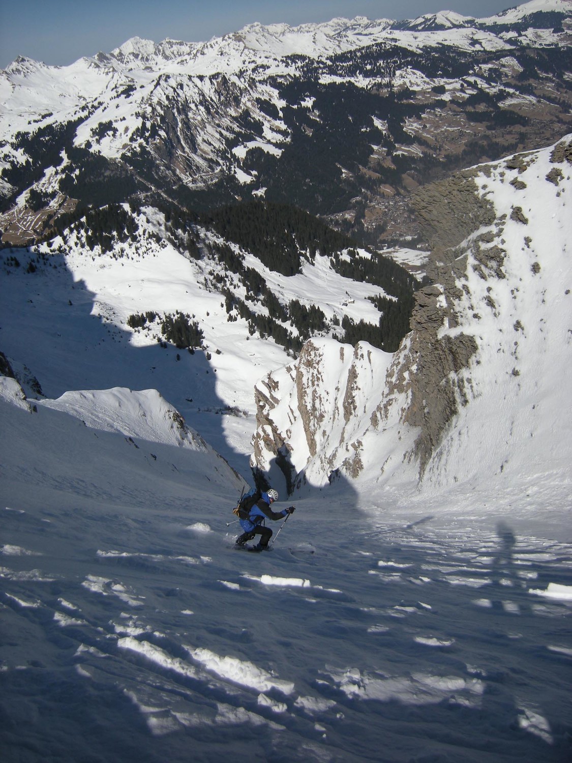 Chaire de Bonavau couloir N. Frank dans le haut