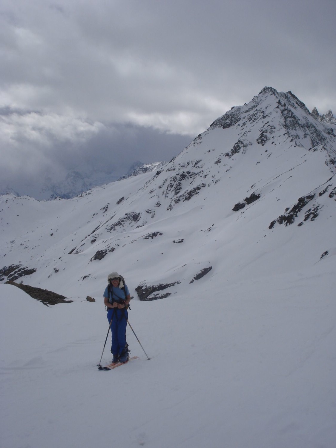 Arrivée de catherine au sommet