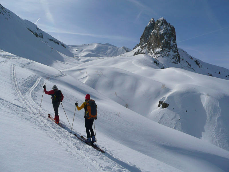 Sous les pointes de la Selle