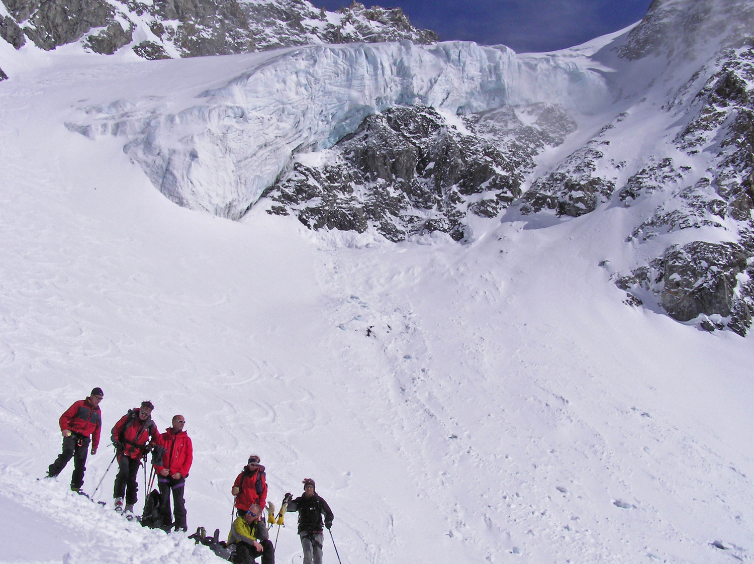 Dent de Bertol descente