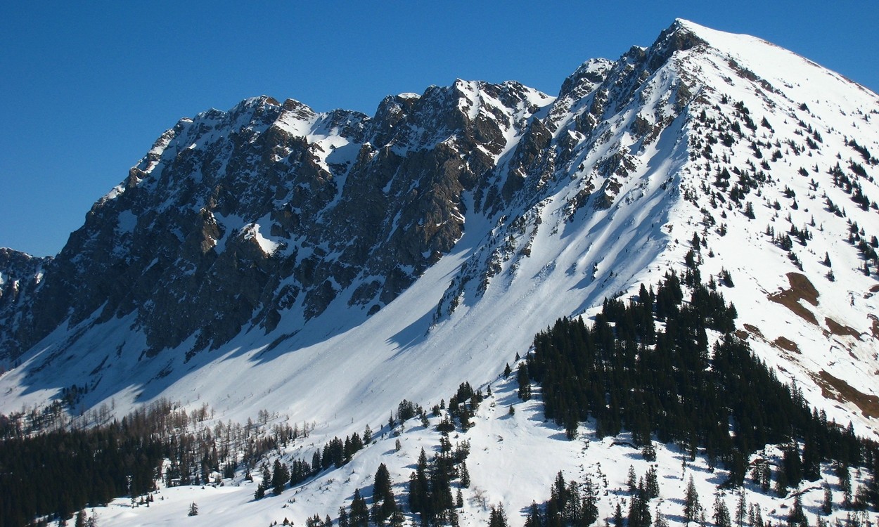 La face NW du Mont d'Or (2175m)