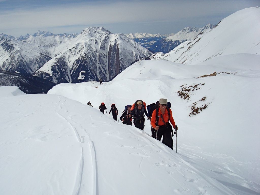 Breithorn et Grabe à l'arrière-plan...