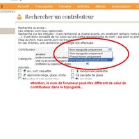 Distinguer forumeur de contributeur topoguide
