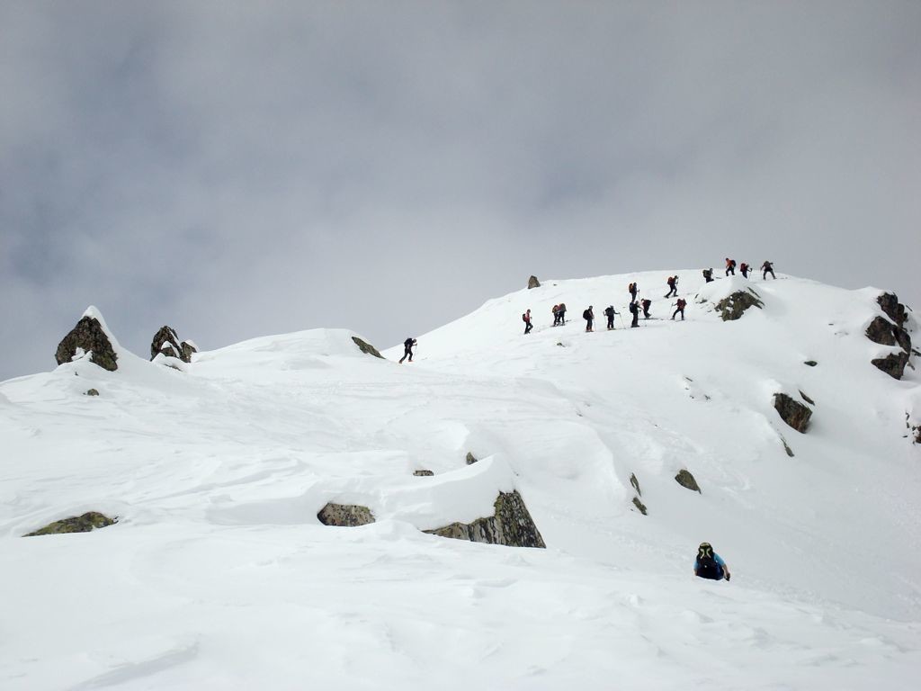 Sommet du Chly Chastelhorn...