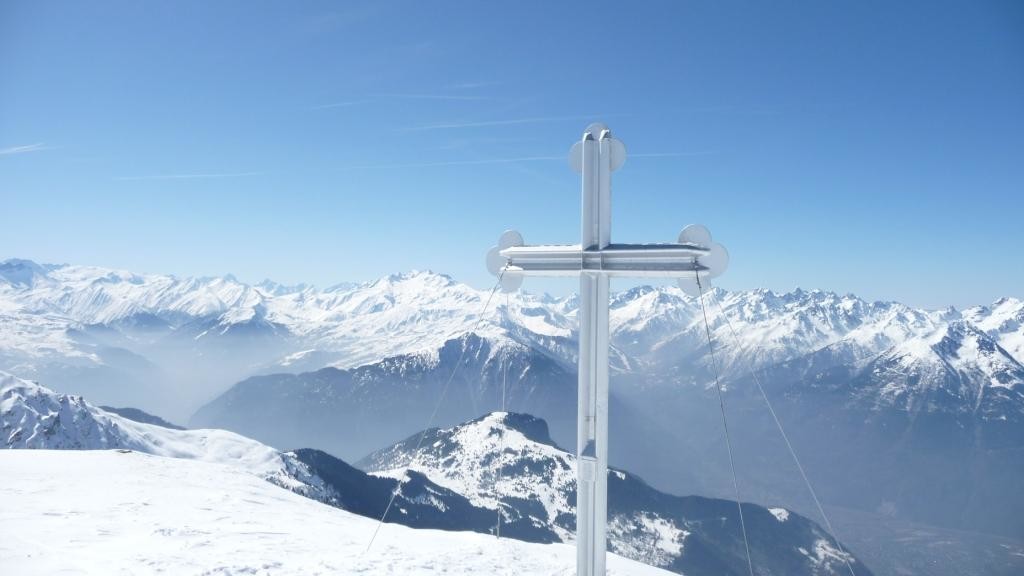 Mont Du Fût Mars 2010;Sommet Entre Tarentaise Belleviloise et Maurienne préservée , Photo de Thierry Forestier