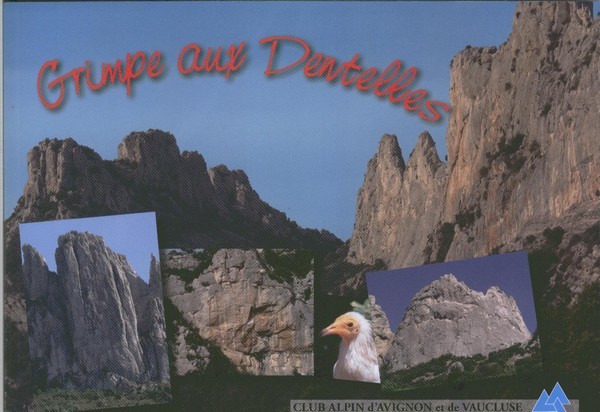Couverture du topo des dentelles de Montmirail 2010